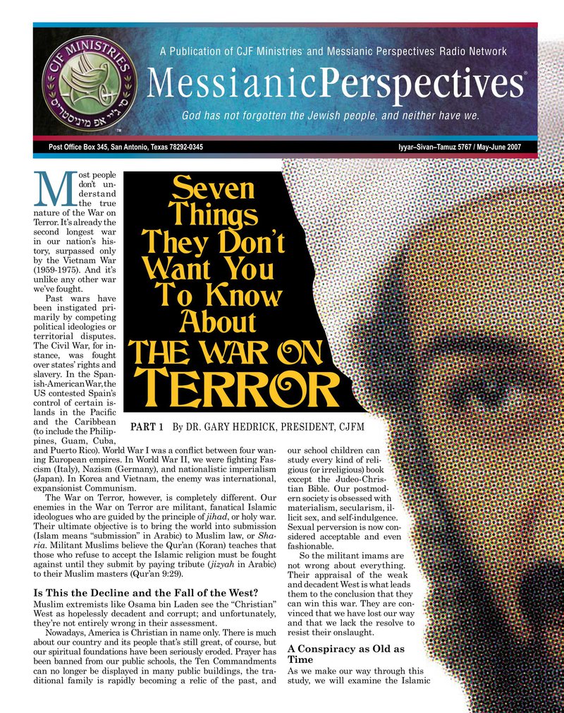 May-June 2007 Messianic Perspectives